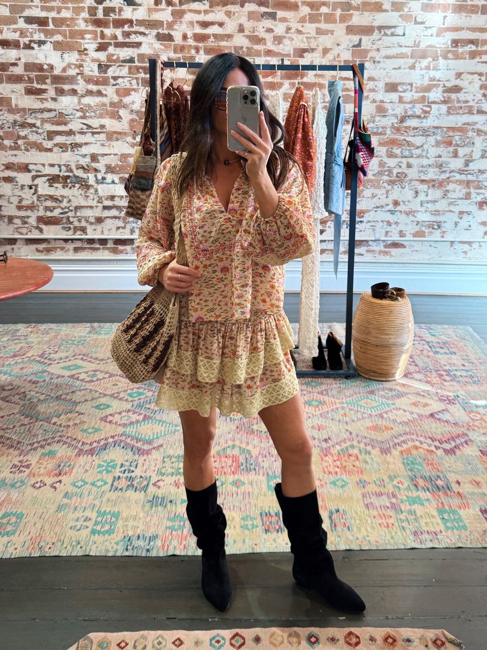 Soraya Shirred Mini Skirt | Boteh