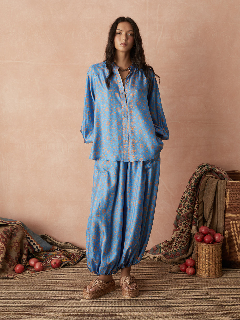 serin silk blouse | Boteh