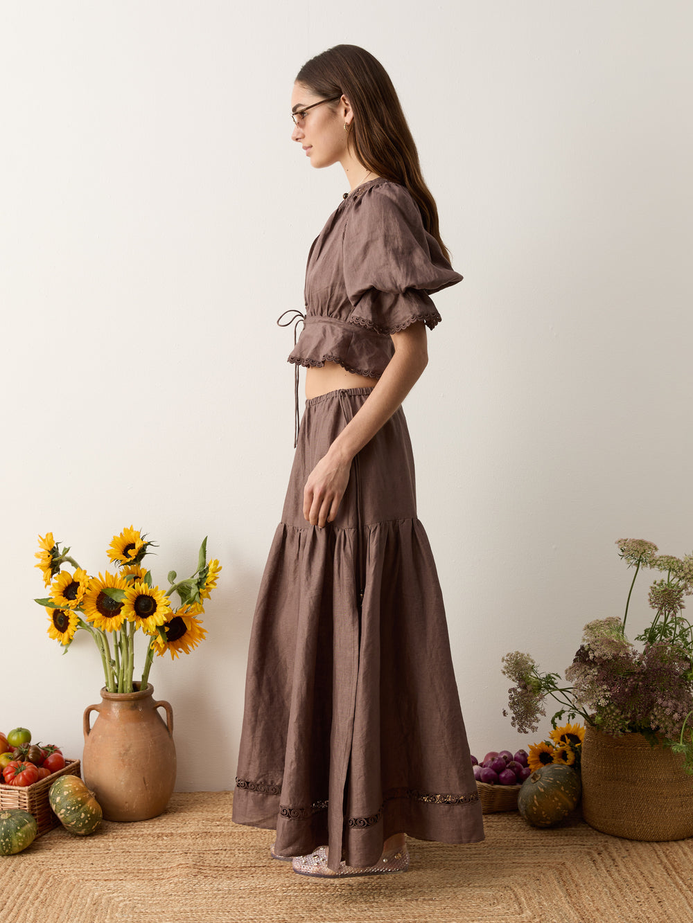 myra maxi skirt | Boteh