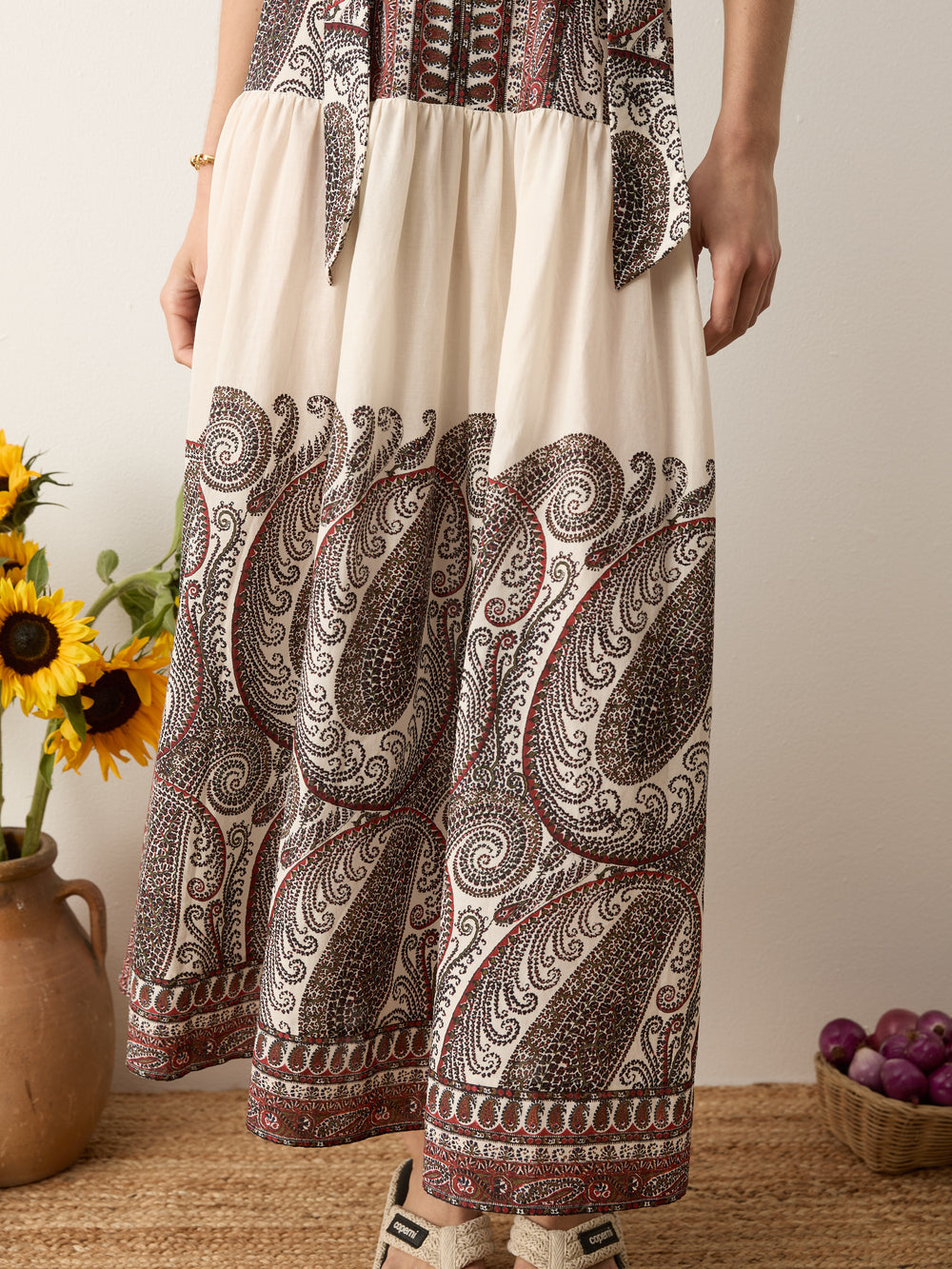 cassia sleeveless maxi dress | Boteh