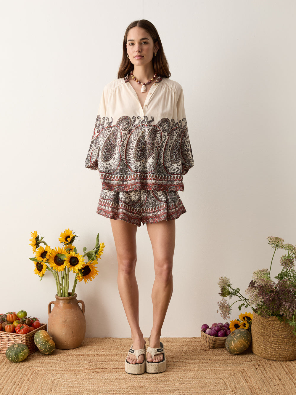 cassia tailored short | Boteh