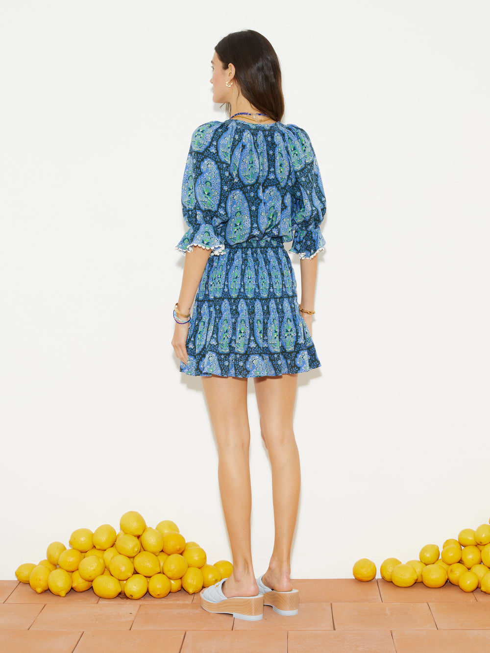 Onda Shirred Mini Skirt | Boteh