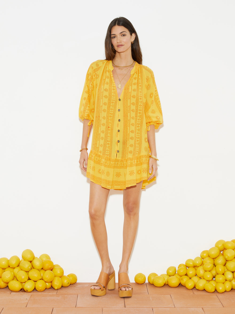 Rhapsody La Ponche Frill Dress | Boteh