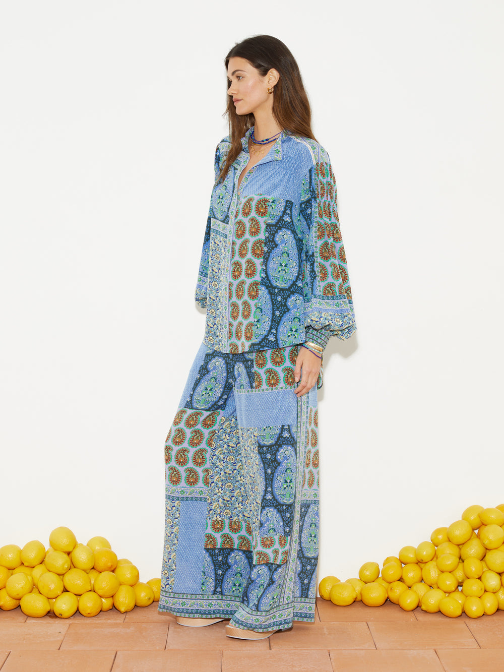 Onda Silk Smock Shirt | Boteh