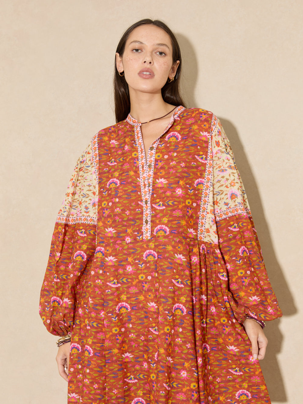 Soraya Mini Smock Dress | Boteh