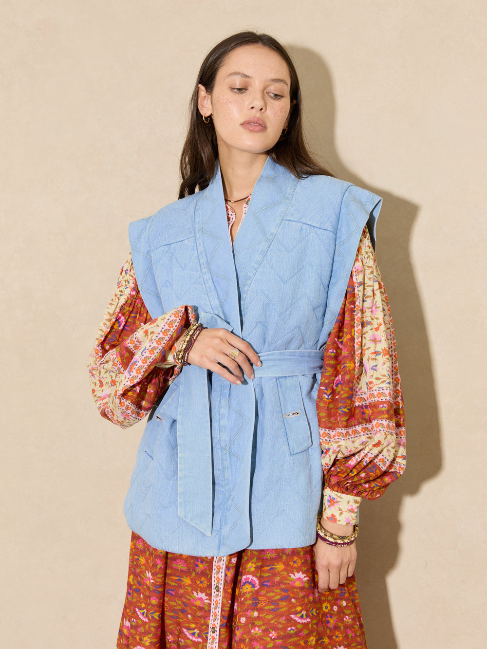 Dylan Quilted Vest | Boteh