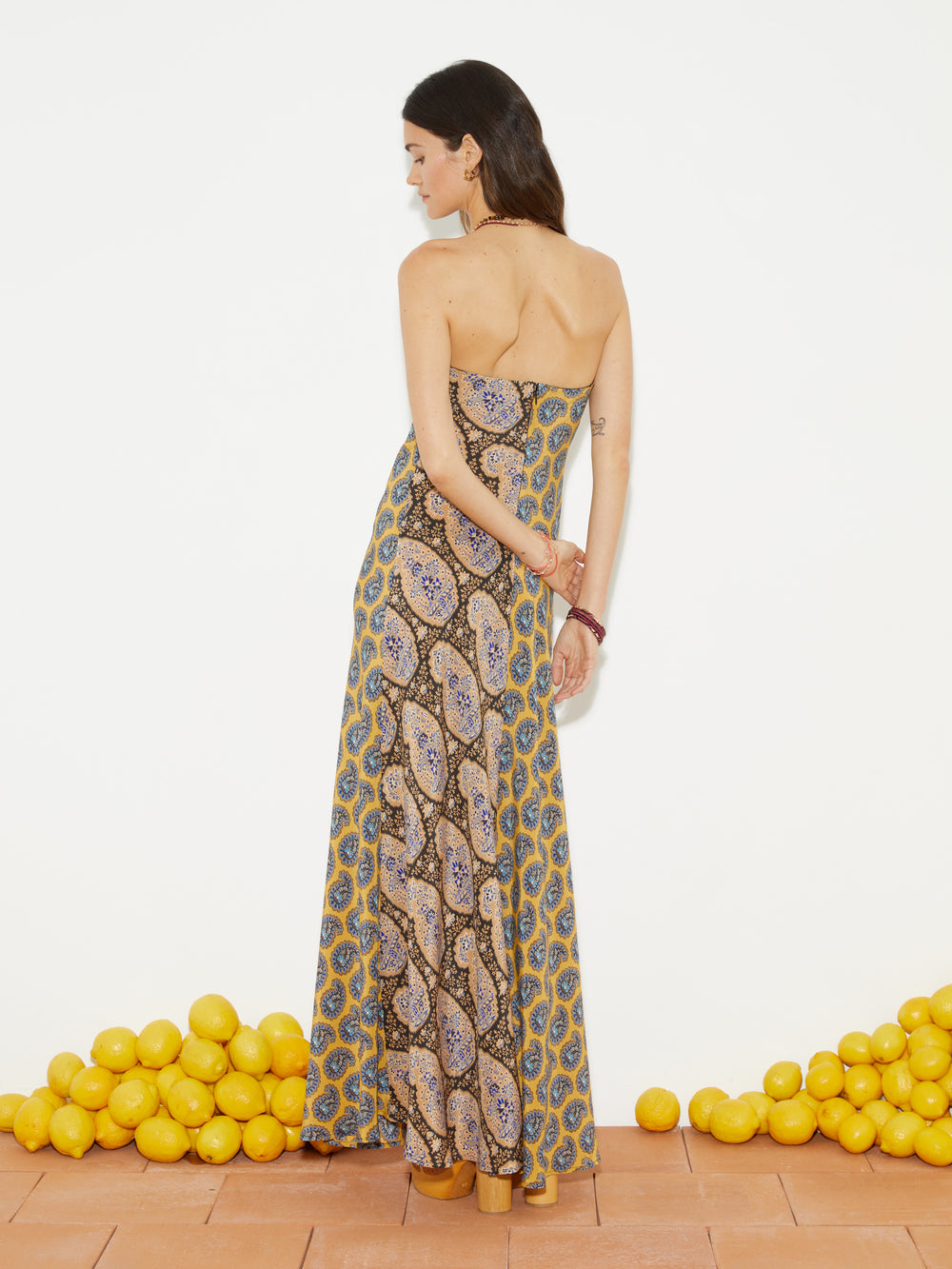 Pietro Silk Maxi Dress | Boteh