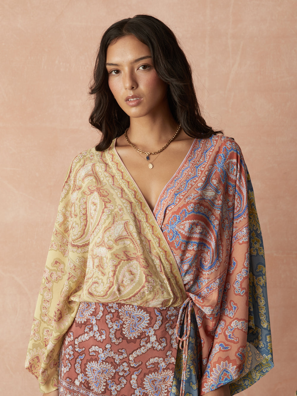 caravane silk robe dress | Boteh