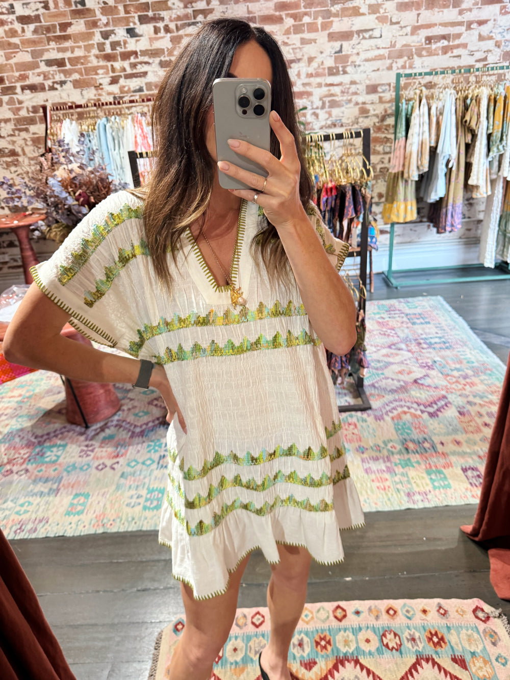 Hera Tunic Coconut | Boteh