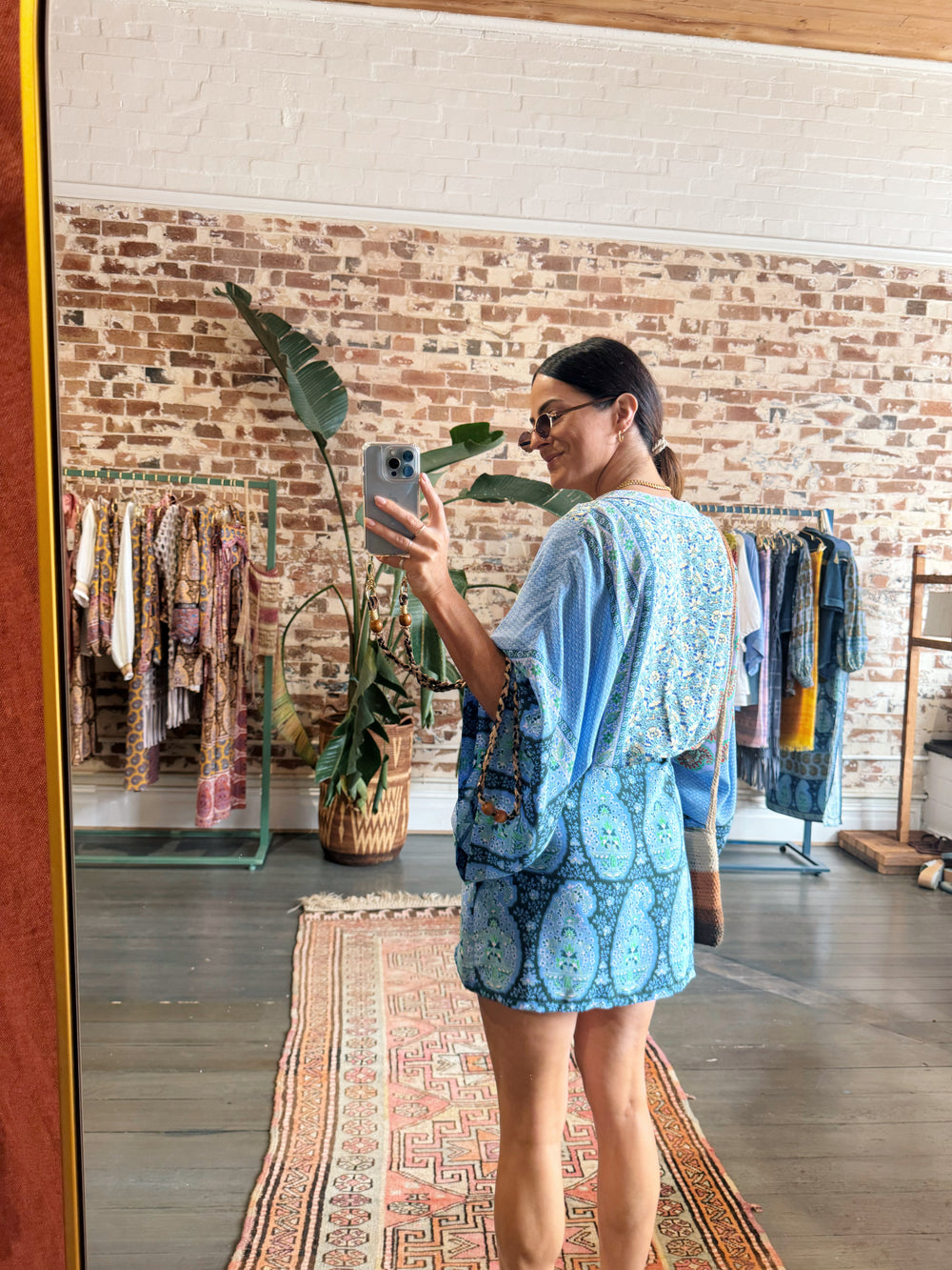 Onda Silk Robe Dress | Boteh