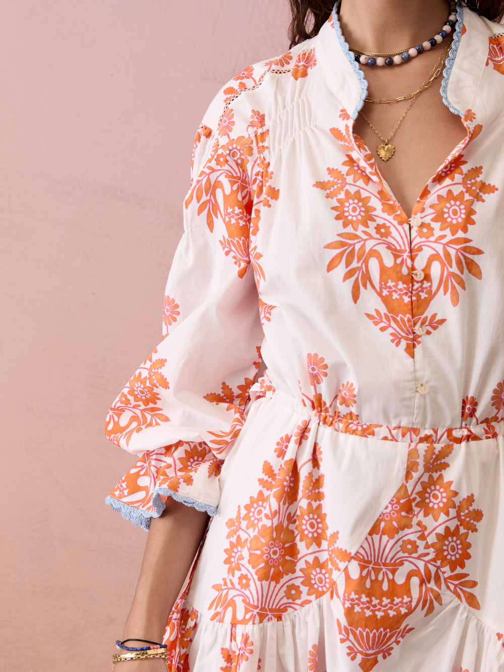 Petale Mini Smock Dress | Boteh