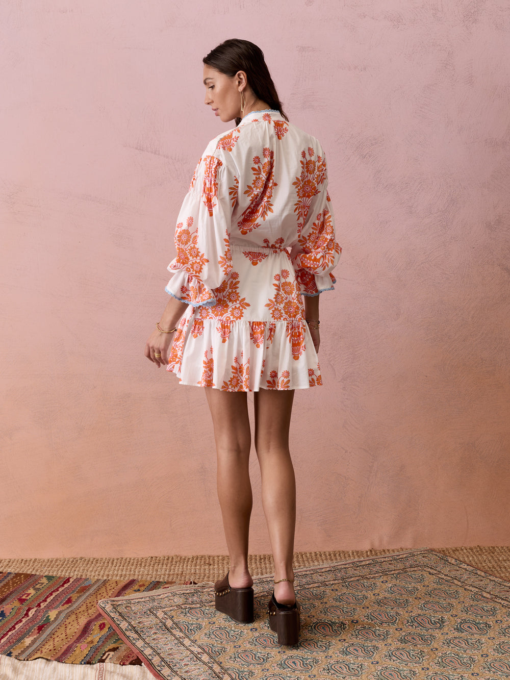 Petale Mini Smock Dress | Boteh