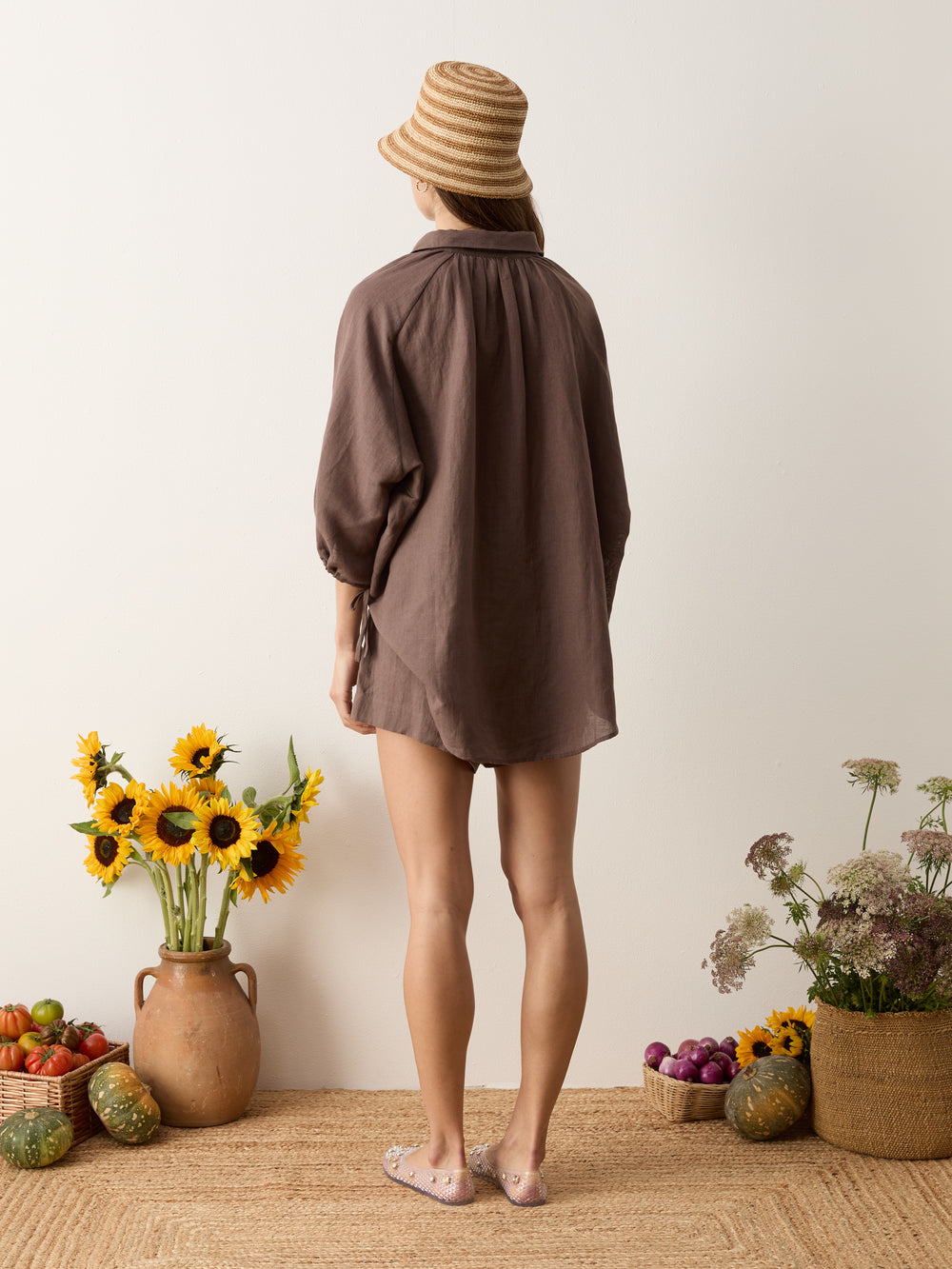 La Ponche Shirt Mocha | Boteh