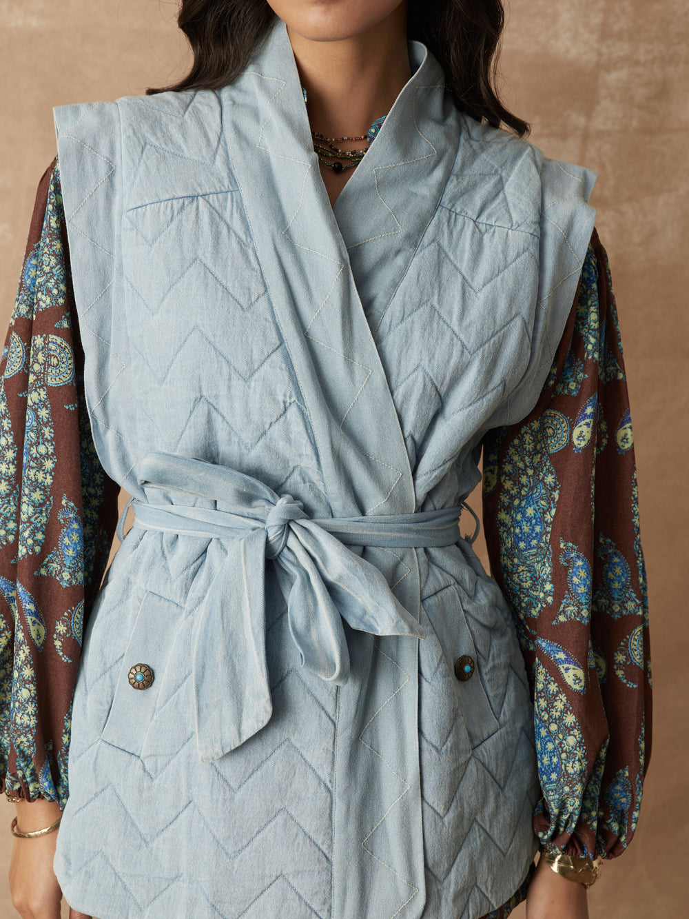 Dylan Quilted Vest | Boteh