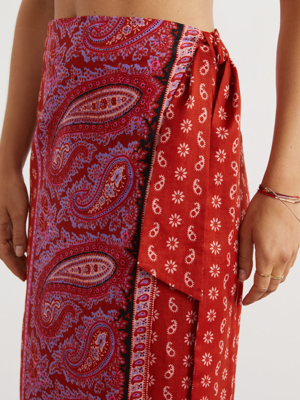 Kaleido Maxi Wrap Skirt | Boteh