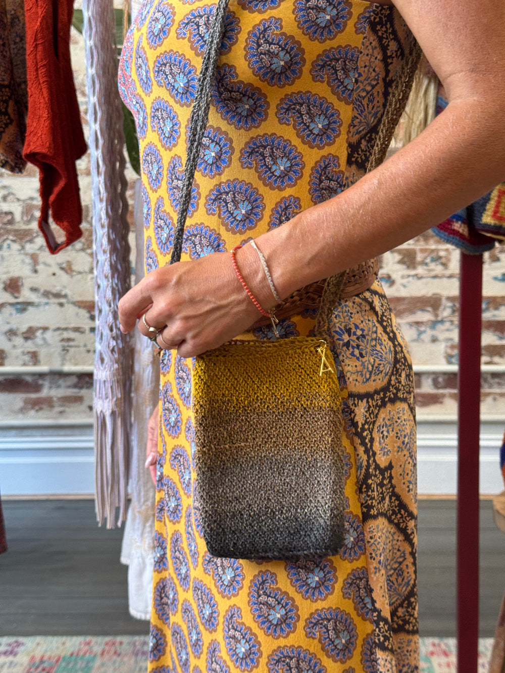 Crossbody Pouch Ochre