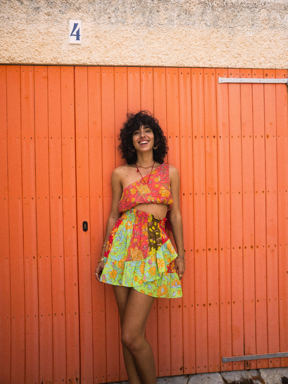 Alvita Silk One Shoulder Mini dress | Boteh