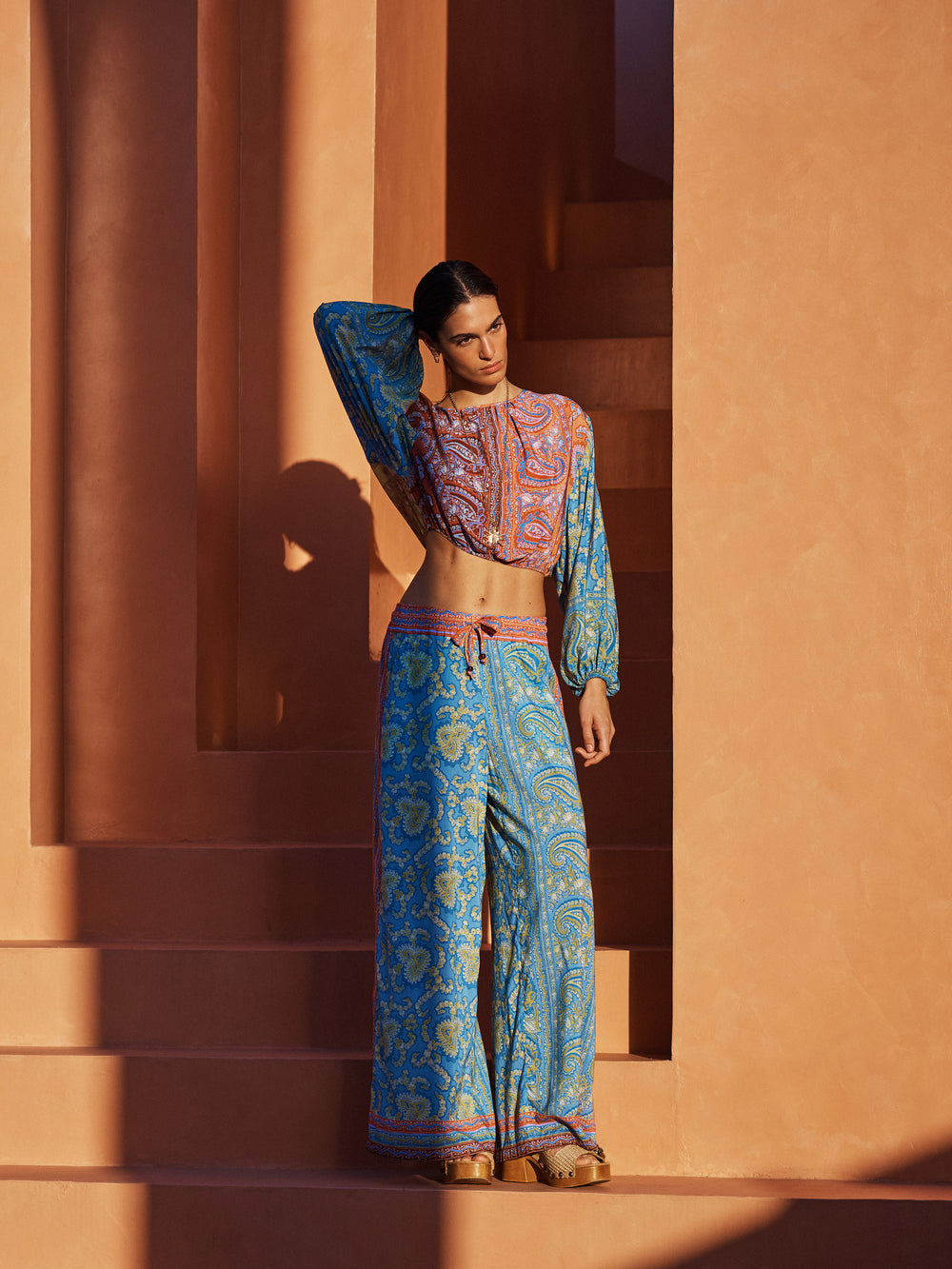caravane wide leg pant | Boteh