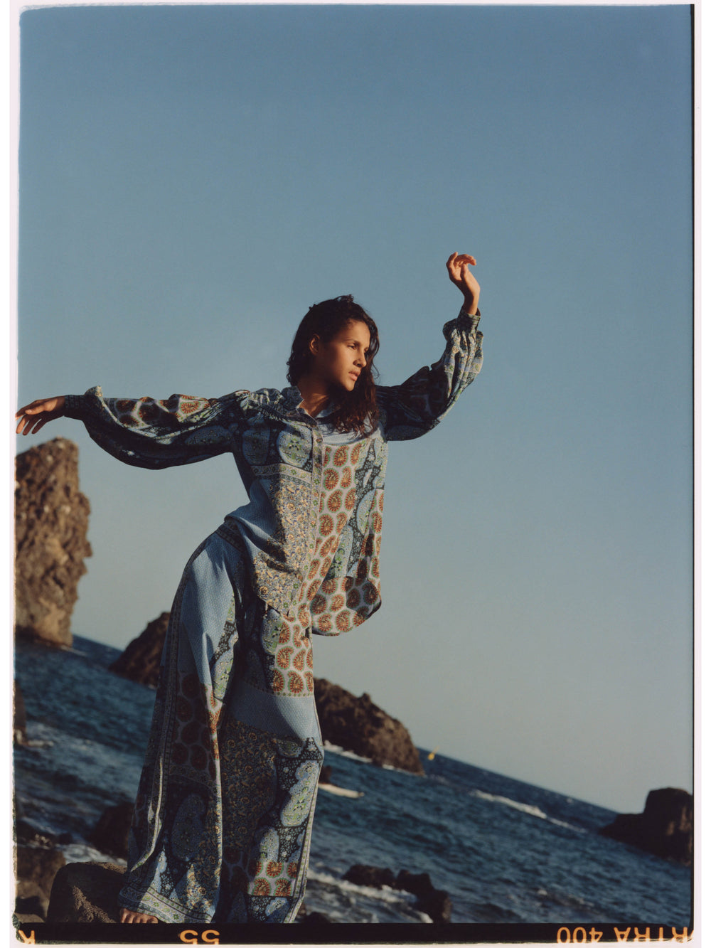 Onda Silk Smock Shirt | Boteh