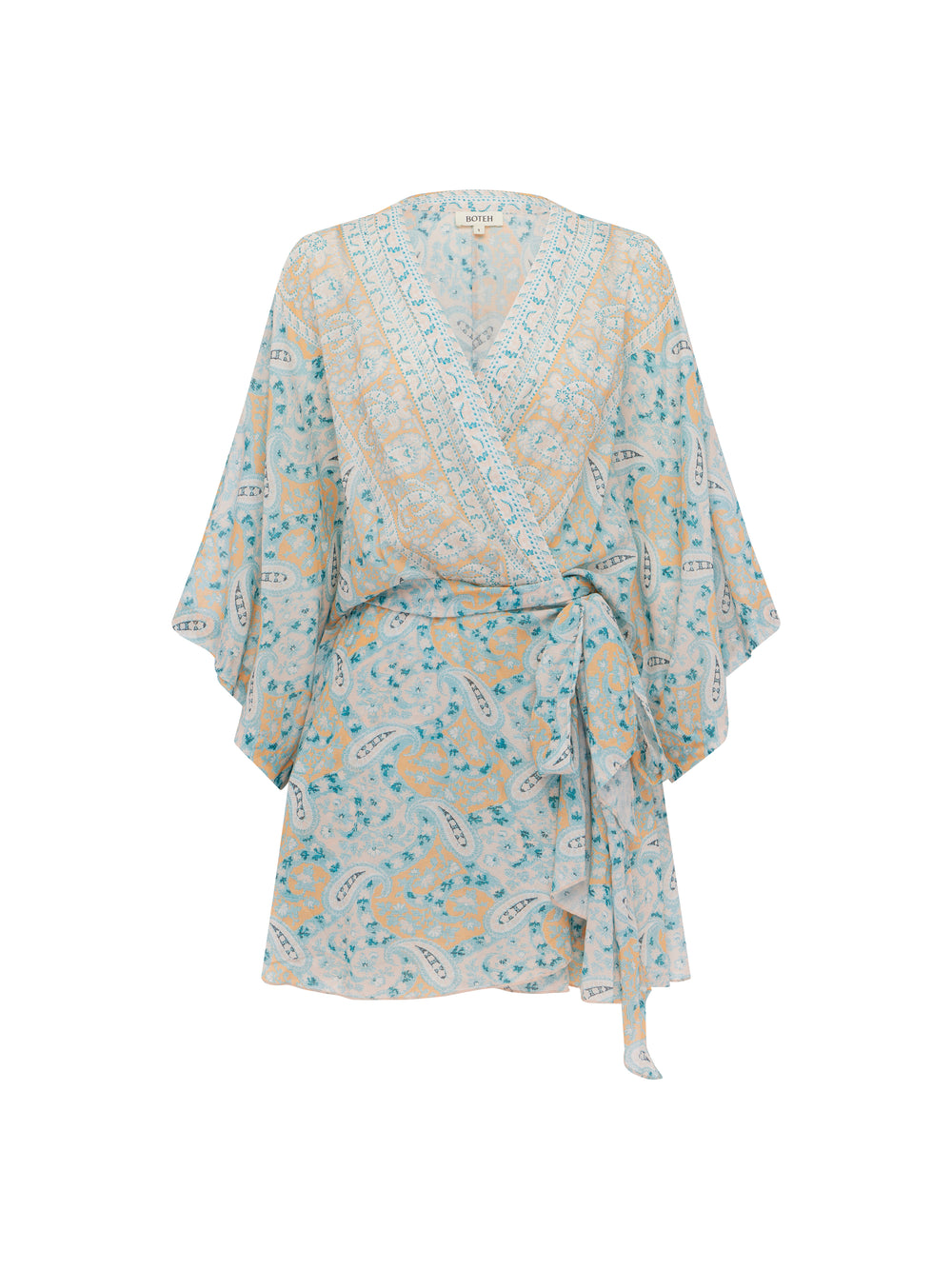 kynthos flared robe dress | Boteh