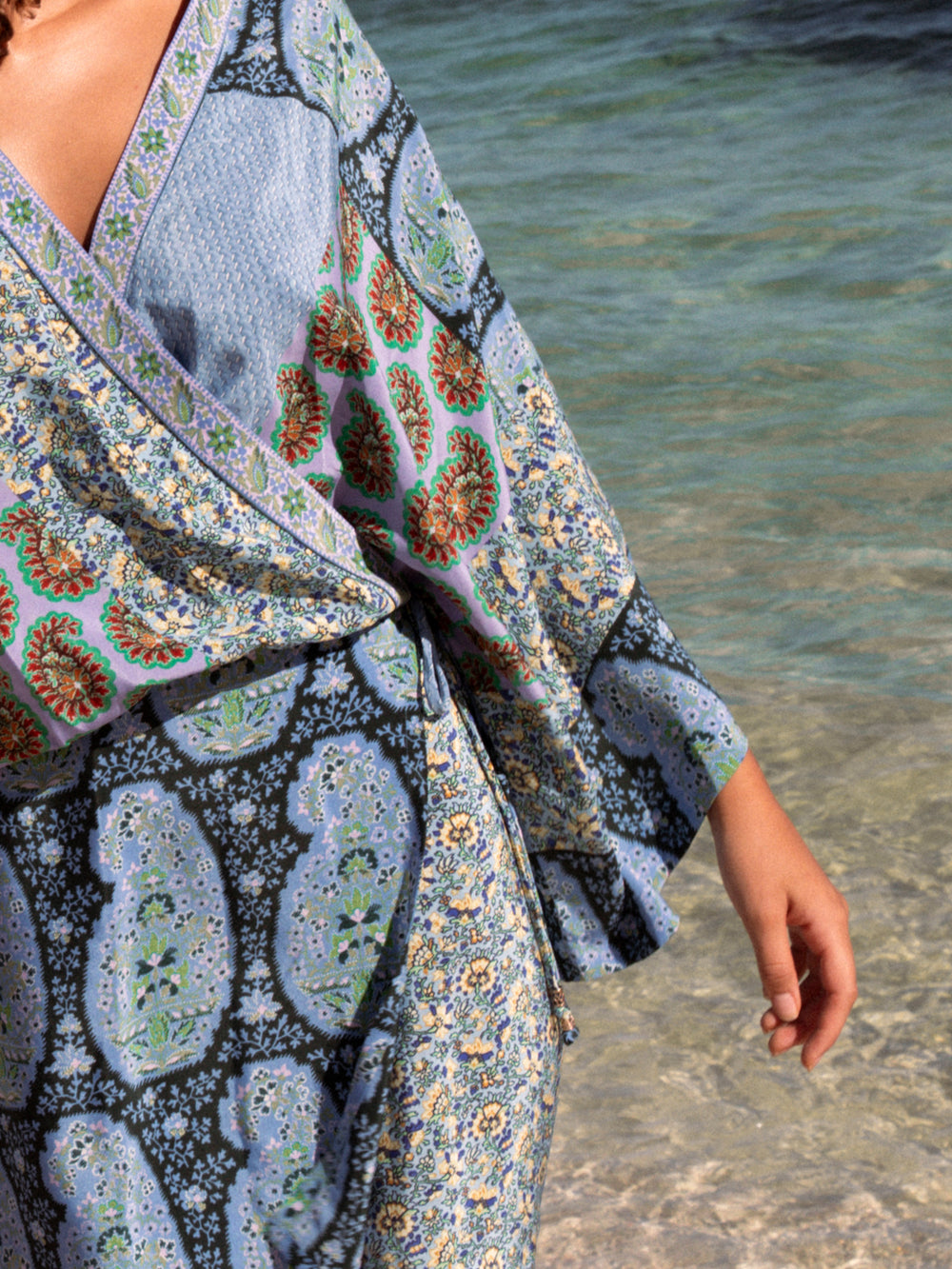 Onda Silk Robe Dress | Boteh