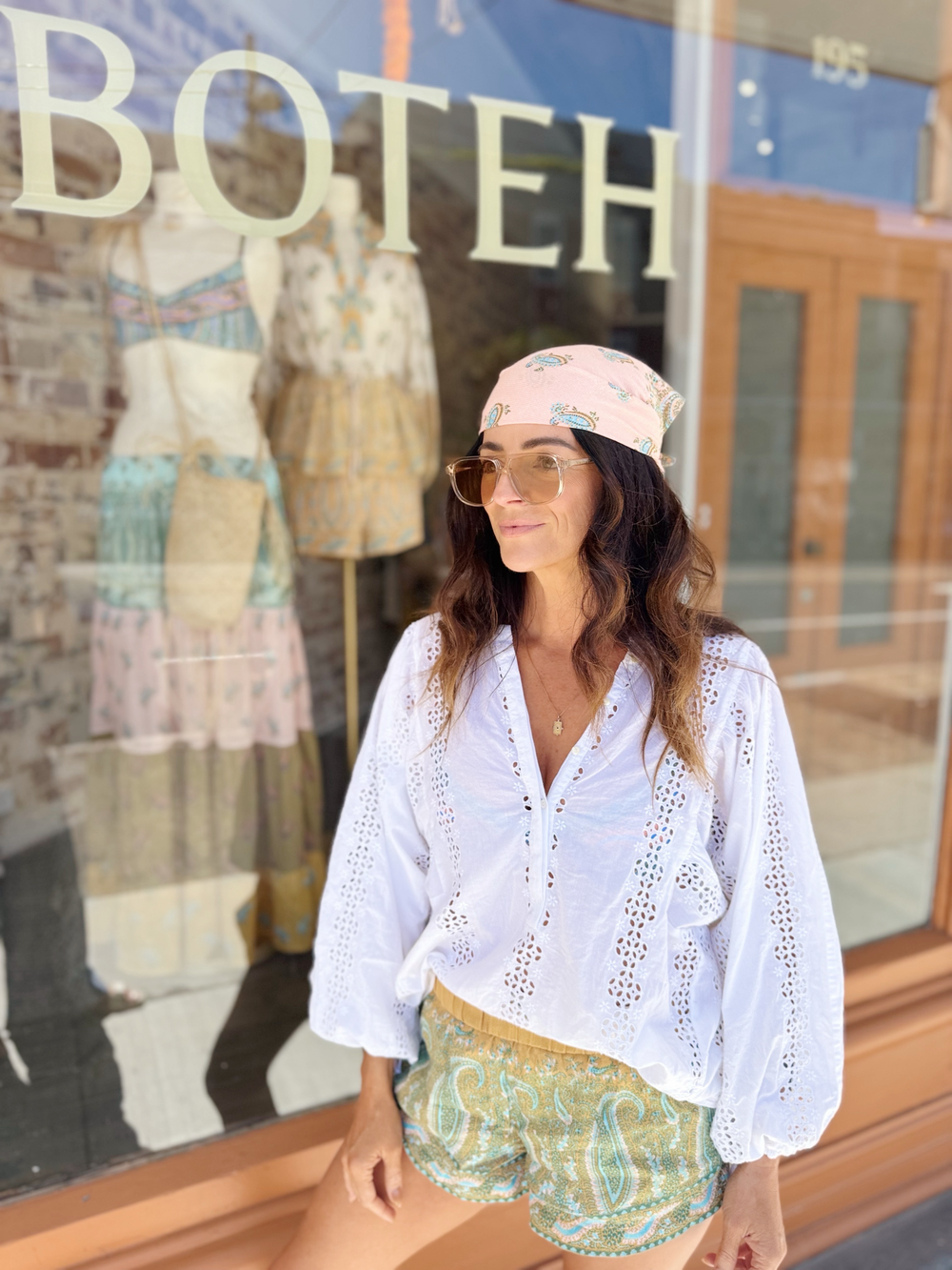 Gift Tote & Head Scarf | Boteh