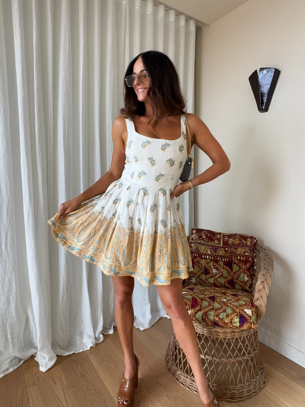 Jardin Bodice Mini Dress | Boteh